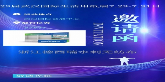 德西瑞參加第29屆生活用紙國(guó)際科技展覽會(huì)圓滿(mǎn)完成